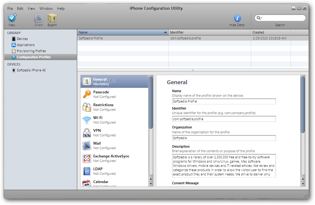 iphone configuration utility for mac high sierra